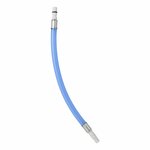 Flexible hose connection 25 cm blue