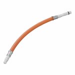 Flexible hose connection 25 cm red