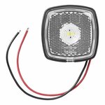 Marker light 9-30V white 61 x 61 mm LED