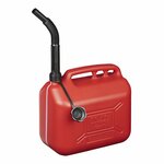 Jerrycan 10L plastic red UN-approved