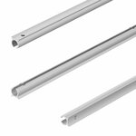 Tentrail aluminum 90 dia 9 mm x 1.2 m