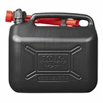 Jerrycan 10L plastic black UN-approved