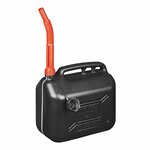 Jerrycan 10L plastic black UN-approved