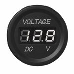 Voltmeter digital built-in 6-30V