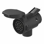 Adapter plug from 7 to 13-pin with constant (+)