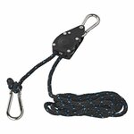 Ratchet and rope hoist - set of 2 136kg