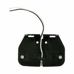 Side marker light 10-30V orange 110x45mm LED with holder
