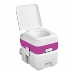 Toilet fluid 2 litres flush water additive pink