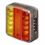 Rear light 4 functions 98x105mm 14LED PM