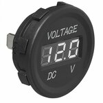 Voltmeter digital built-in 6-30V