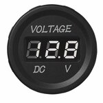 Voltmeter digital built-in 6-30V