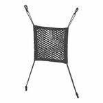 Storage net elastic 26x28cm double with plastic hooks NS-7