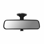 Rear-view mirror 212x56mm with suction cup