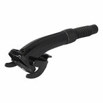 Spout metal black flexible suitable for petrol diesel