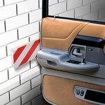 Car door bumper for garage
