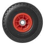 Nose wheel tire plastic rim with PU tire 260x85mm