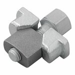 Adjustment set for brake shoes suitable for Knott 200*40mm