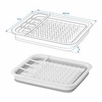 Foldable draining rack