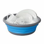 Foldable washing-up bowl round 9L