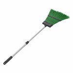Nylon broom with telescopic handle