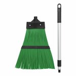 Nylon broom with telescopic handle