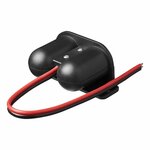 Surface-mounted cigarette lighter socket + 2xUSB type A 12V/24V