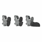 Awning clips rotary lock - set of 3