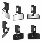 Interior mirror 115 x 55 mm with clamp