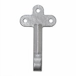 Flap hook no. 0 right 140mm with screw-on eye