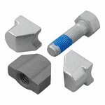 Adjustment set for brake shoes suitable for Knott 250*40mm