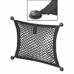 Storage net elastic double 40x34cm with self-adhesive and screw mounting