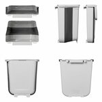 Waste bin 8L foldable for caravan/camper