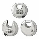 Disc lock 70mm with number combination