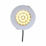 Recessed spotlight 24-LEDs 12V 220lm dia 65x11mm