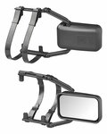 Caravan mirror Compact flat glass 330 x 90 x 150 mm