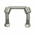 Lashing bracket with spring