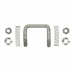 Lashing bracket with spring