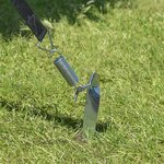 Storm strap set 2x 3 m with quick release 2x 50 cm