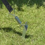 Storm strap set 2x 3 m with quick release 2x 70 cm