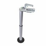 Drawbar weigher with plastic foot