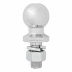 Towbar ball straight M22 x 50mm E-type approved