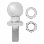 Towbar ball straight M22 x 50mm E-type approved