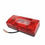 Rear light 6 functions 215x100mm left