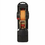 Tension strap with ratchet + 2 hooks 350cm 320kg automatic roll-up