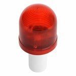 Foldable safety cone with LED lighting
