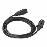 Extension cable 5M with 2x plug 7-pin PVC