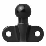 Towbar ball black angled D17.2/S350 E-type approved