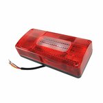 Rear light 6 functions 215x100mm left
