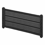Elastic storage net XL 45 x 26.5 cm with plastic attachment