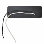 Marker light 12/24V white 110x40mm LED